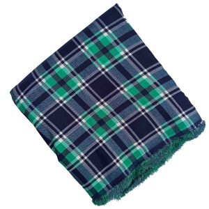 Check Print American Crepe Fabric PAC65