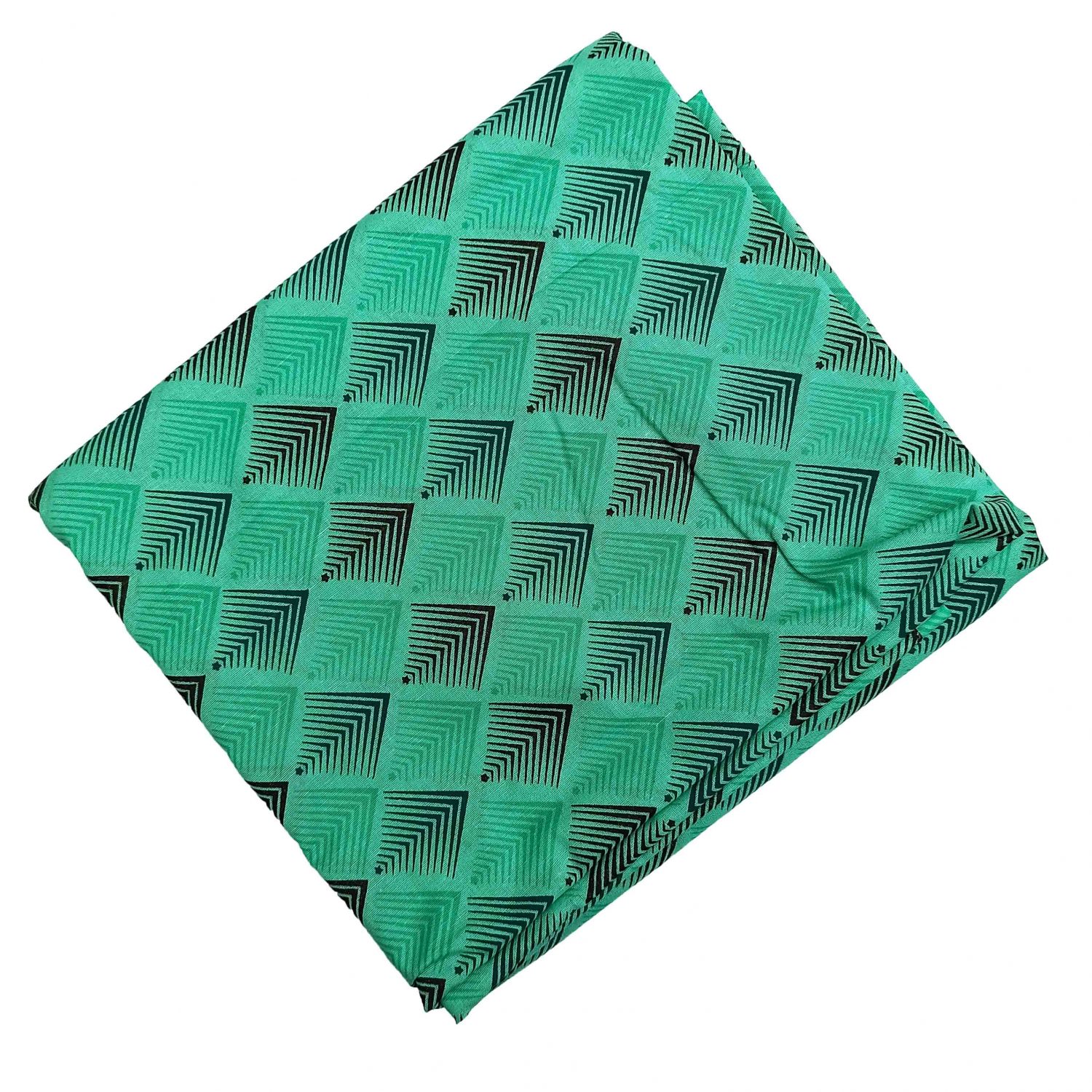 Light Green Cotton Fabric PC645