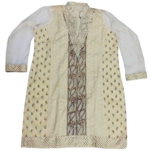Designer Kurti with Chiffon Sleeves K0404
