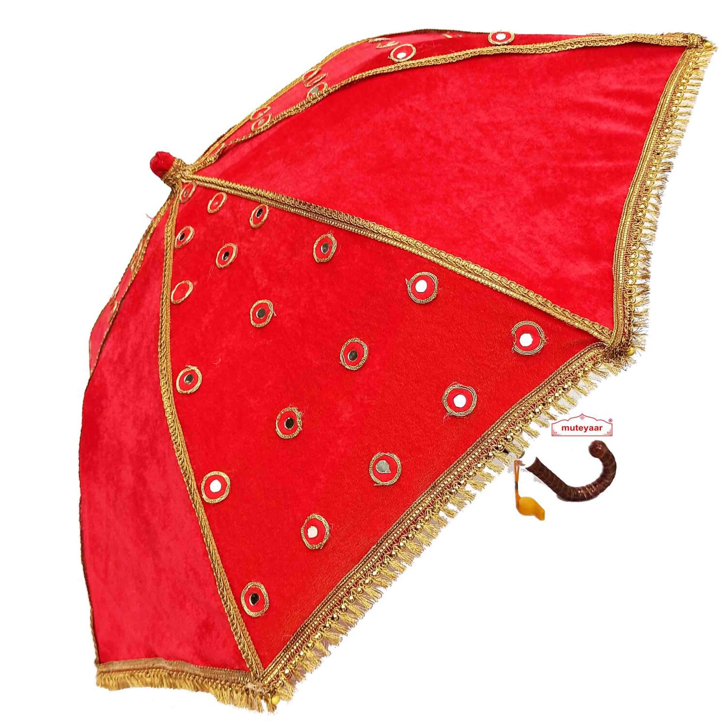 Red Velvet Wedding Umbrella UMB14