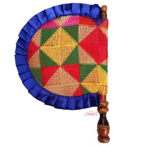 Phulkari Pakhi with Blue Frill T0328