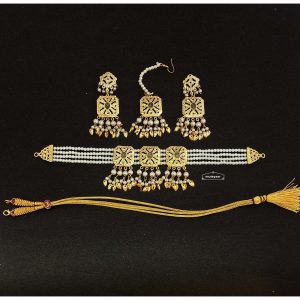 Punjabi Choker Moti Chain Set J0700