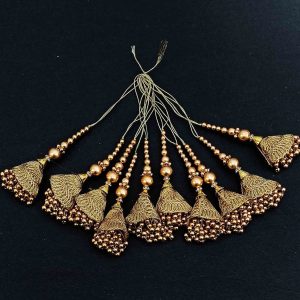 Golden Latkan Dangle Size 4 inch long LK102
