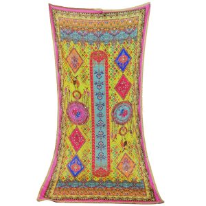 Chinon Dupatta Mirrors Embellished Chunni DP058
