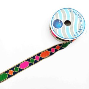 Multicolour Ribbon Lace LC405
