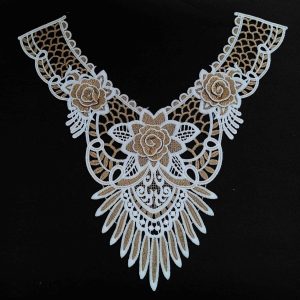 White Gold Neck Patch MT094