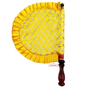 Yellow Gota Work Hand Fan T0345