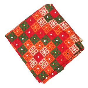 Multicolour Cotton Phulkari Dupatta D0965