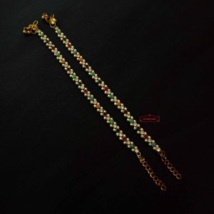 Multicolour Jhanjar Payal Panjeb J0714