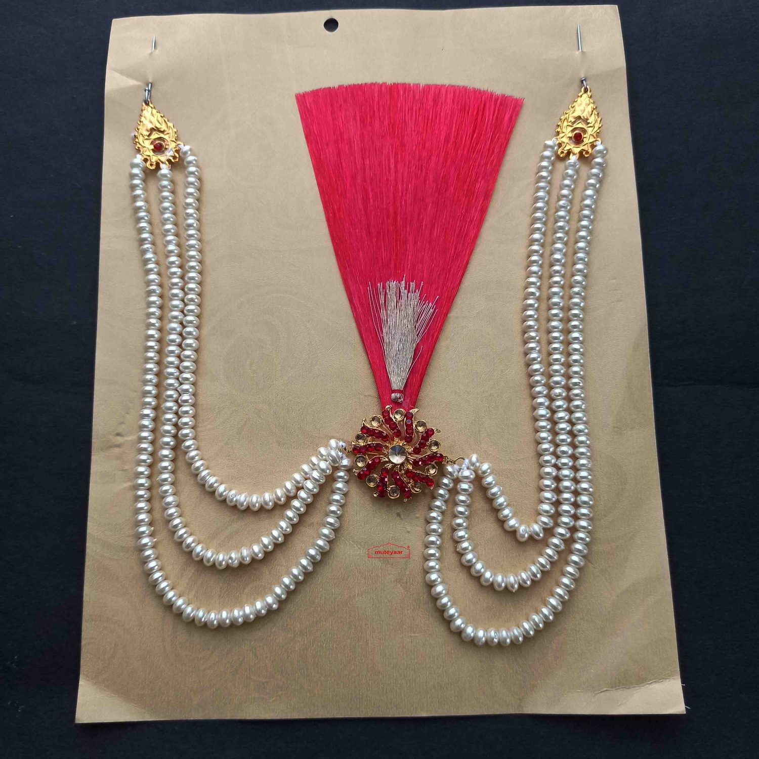 Laridar Wedding Kalgi for Bridegroom KL018 Laridar Wedding Kalgi for Bridegroom KL018