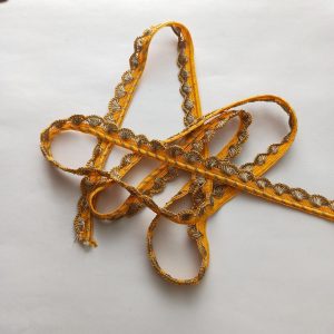 Yellow Lace Kinari LC414