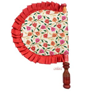 Punjabi Floral Embroidered Pakhi T0359