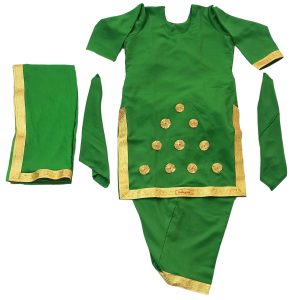 Bhangra Giddha Costume for Women with Rumaal