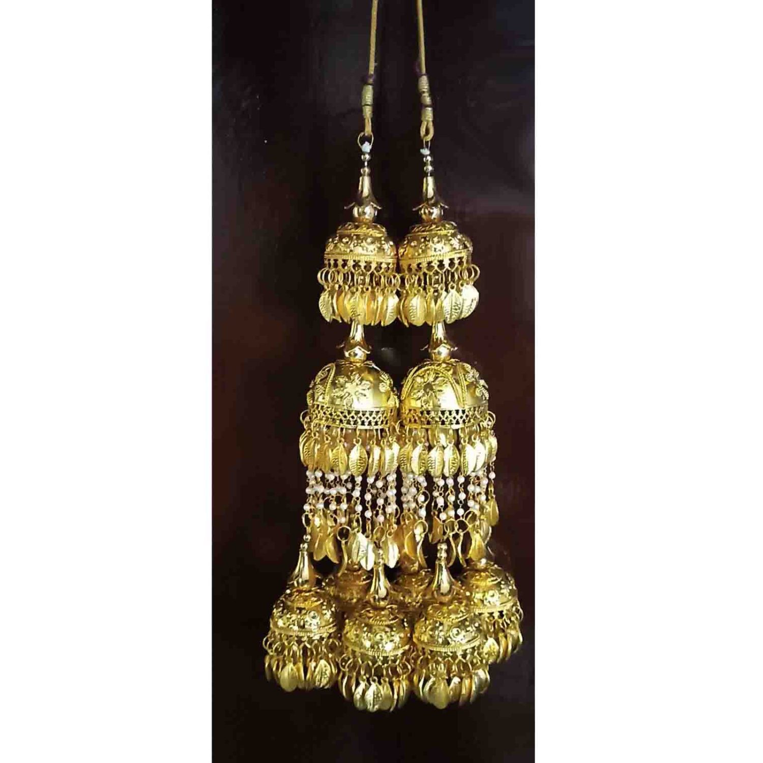 Golden Kaleera Set for Punjabi Bride J0939 1