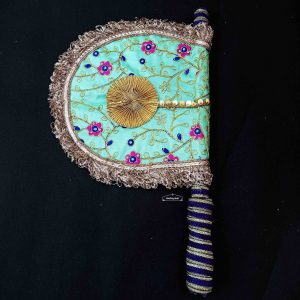 Seagreen Embroidered Punjabi Pakhi T0366
