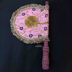 Baby Pink Embroidered Punjabi Pakhi T0374
