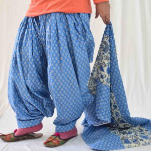 Printed Cotton Patiala Salwar Dupatta PSD322
