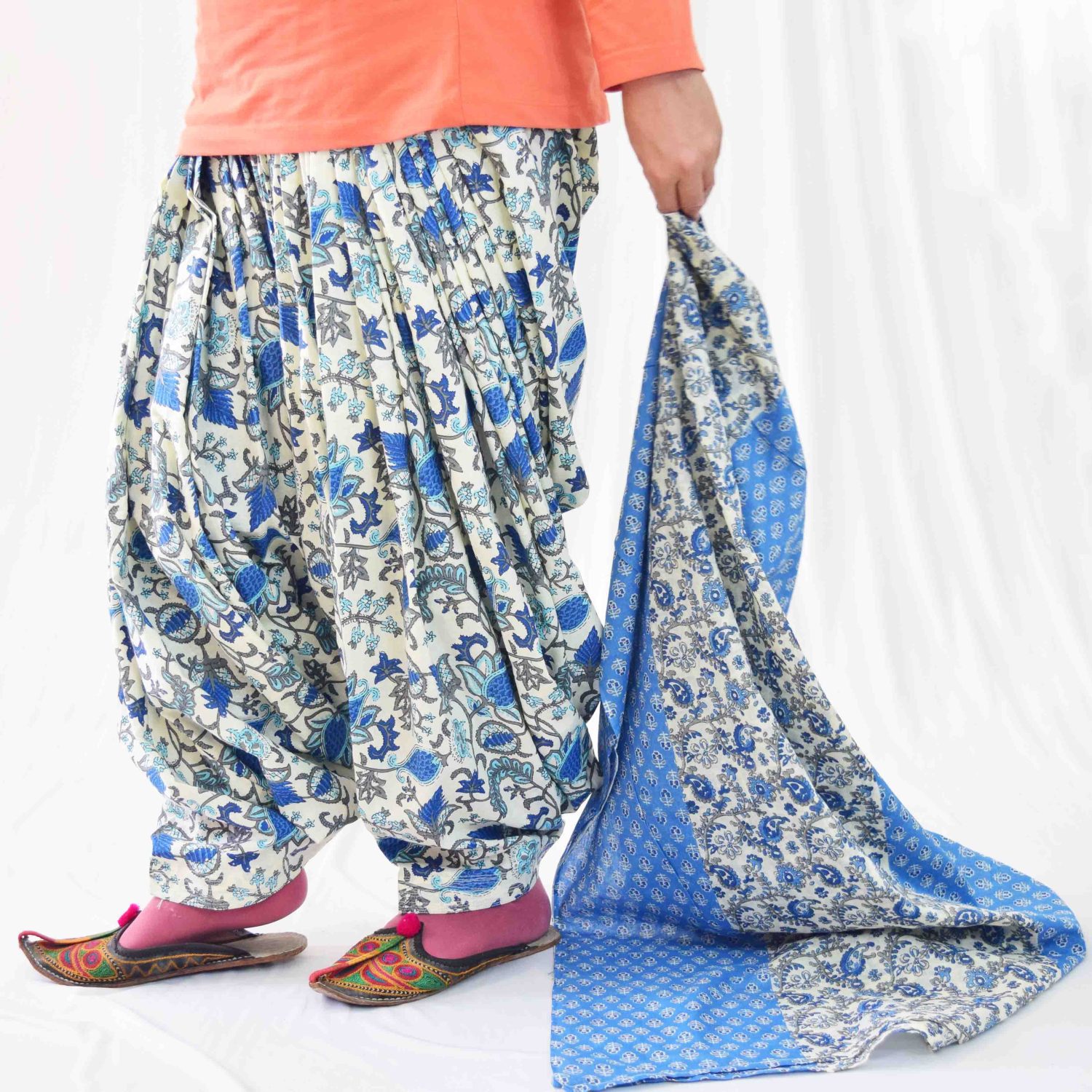 Buy Trendzmy Cotton Printed Patiala Online at Best Prices in India -  JioMart.