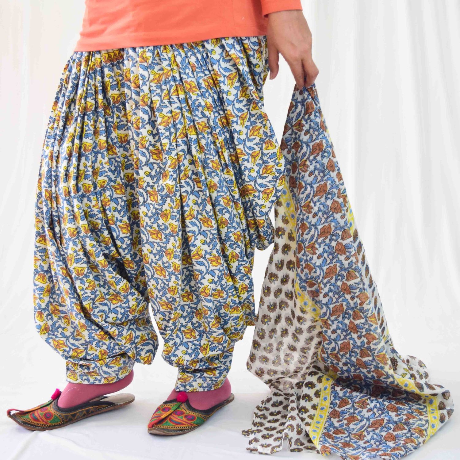 Cotton Printed Patiala Salwar Dupatta PSD325