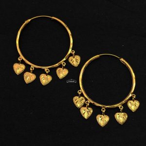 Pipal Patti Bali Earrings J0742