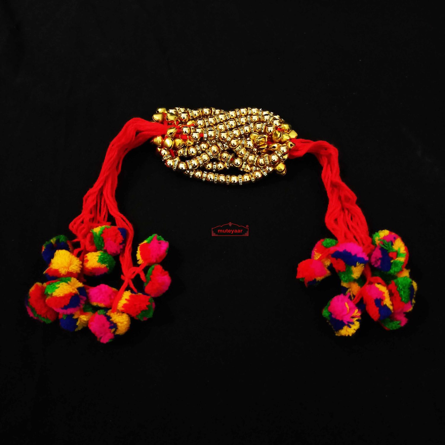 Multicolour Gana Wristband for Ladies Sangeet GN038 3 Multicolour Gana Wristband for Ladies Sangeet GN038