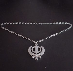 Khanda Locket with Chain