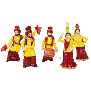 Bhangra Party Statue Set of 5 pcs ST006