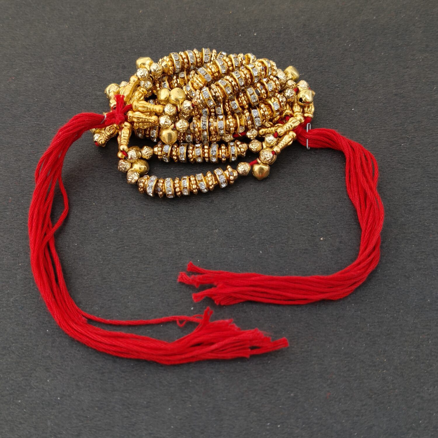 Red Punjabi Wedding Wrist Band GN042 - Pack of 144 pcs 3 Red Punjabi Wedding Wrist Band GN042