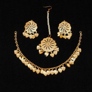 Punjabi Chain Tikka Earrings Set J0783
