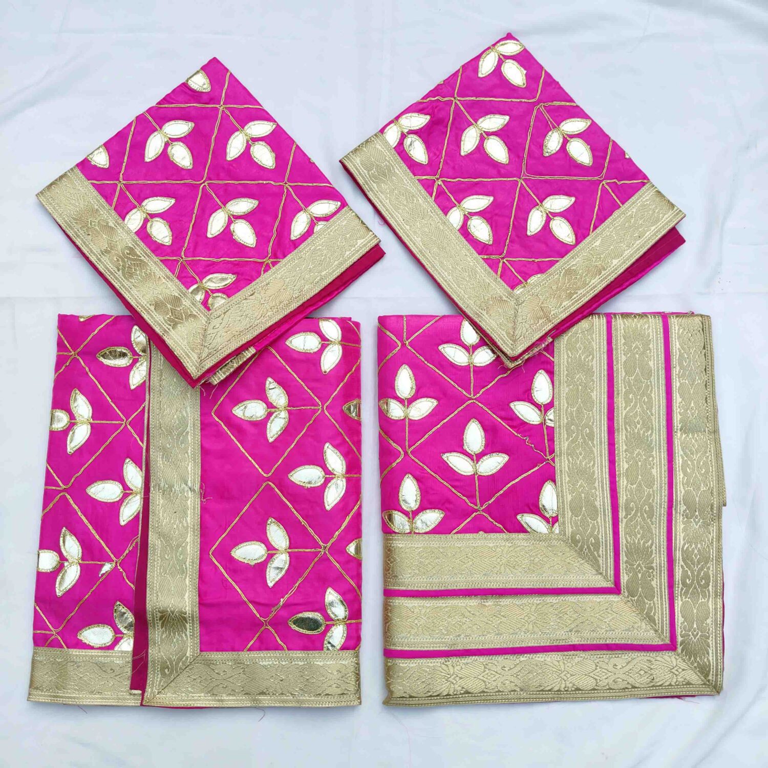 Magenta Gota Patti Work Rumala Sahib RL042 2 Magenta Gota Patti Work Rumala Sahib RL042