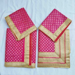 Hot Pink Sequins Work Rumala Sahib RL046