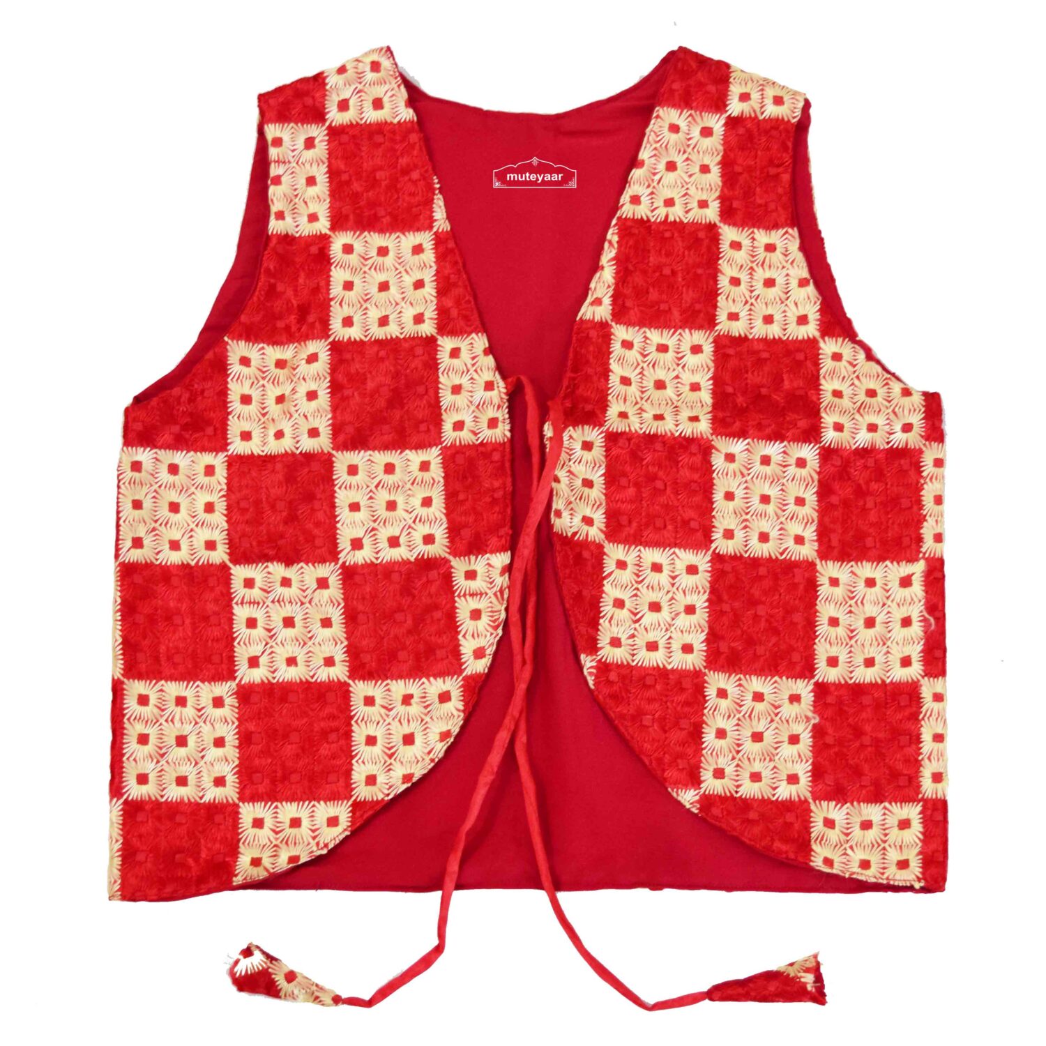 Phulkari Embroidered Vest for Women JP004 2 Phulkari Embroidered Vest for Women JP004