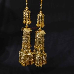 Golden Kaleera Pair for Punjabi Bride J0941