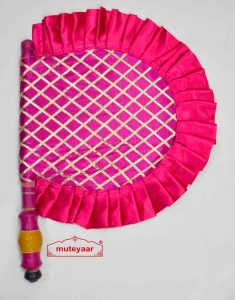 Magenta Gota Work Hand Fan T0220
