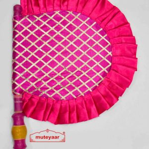 Magenta Gota Work Hand Fan T0220