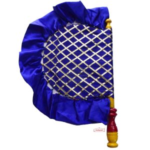 Blue Gota Work Hand Fan T0243