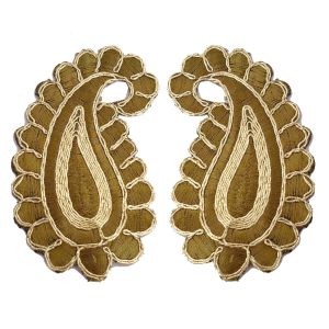 Paisley Motif Patches Pair MT107