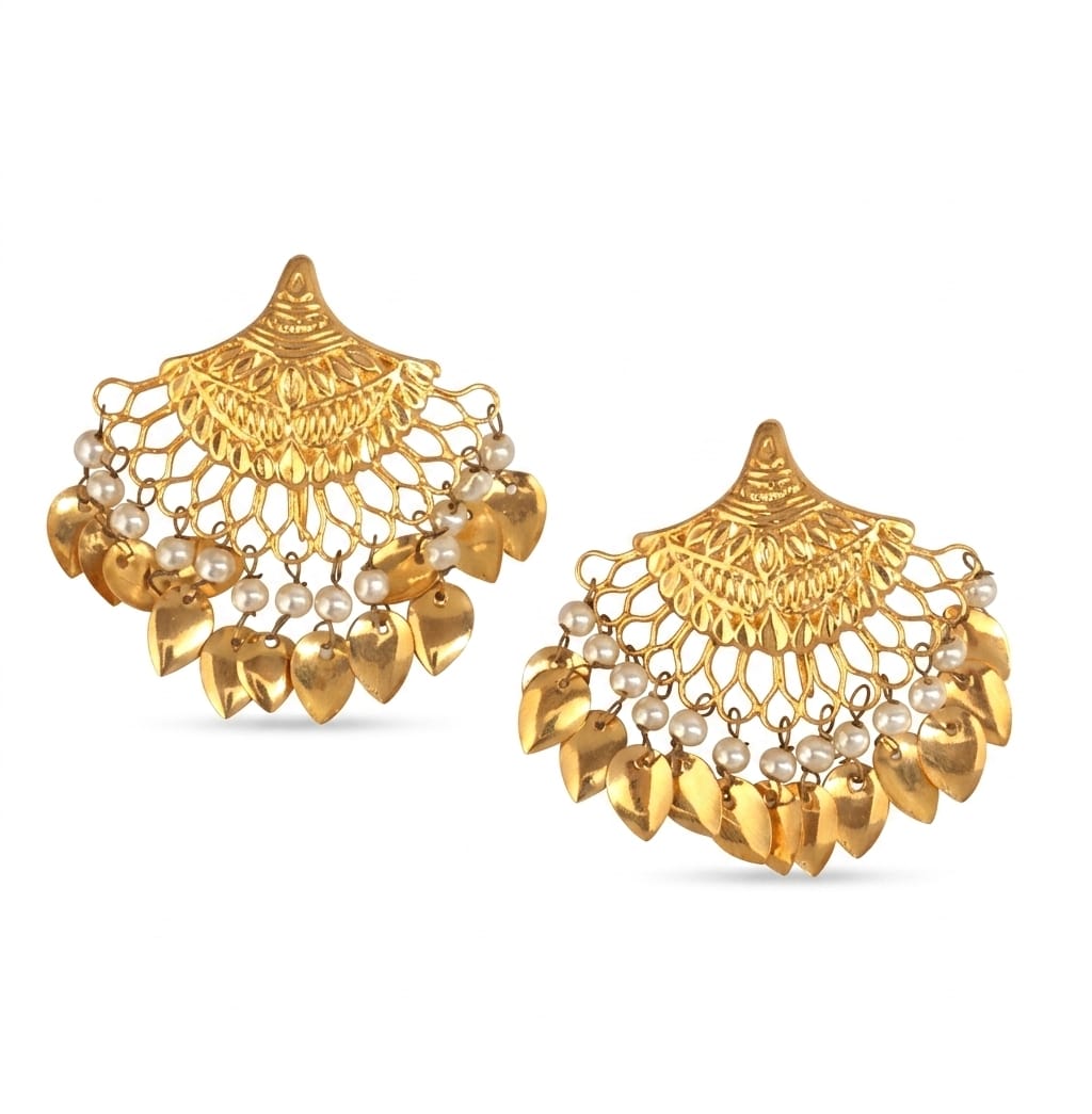 Gold Plated Earrings J0202
