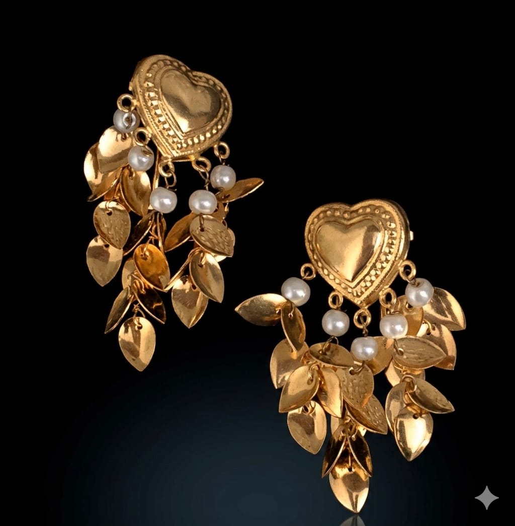 Gold Plated earrings J0204