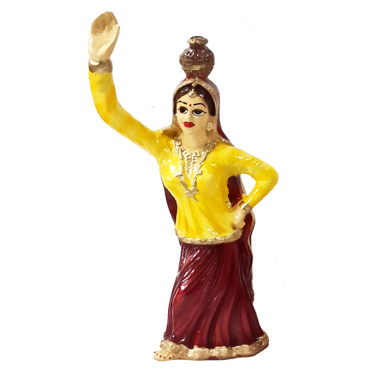 Polystone Statue Dancing Girl Sculpture ST008