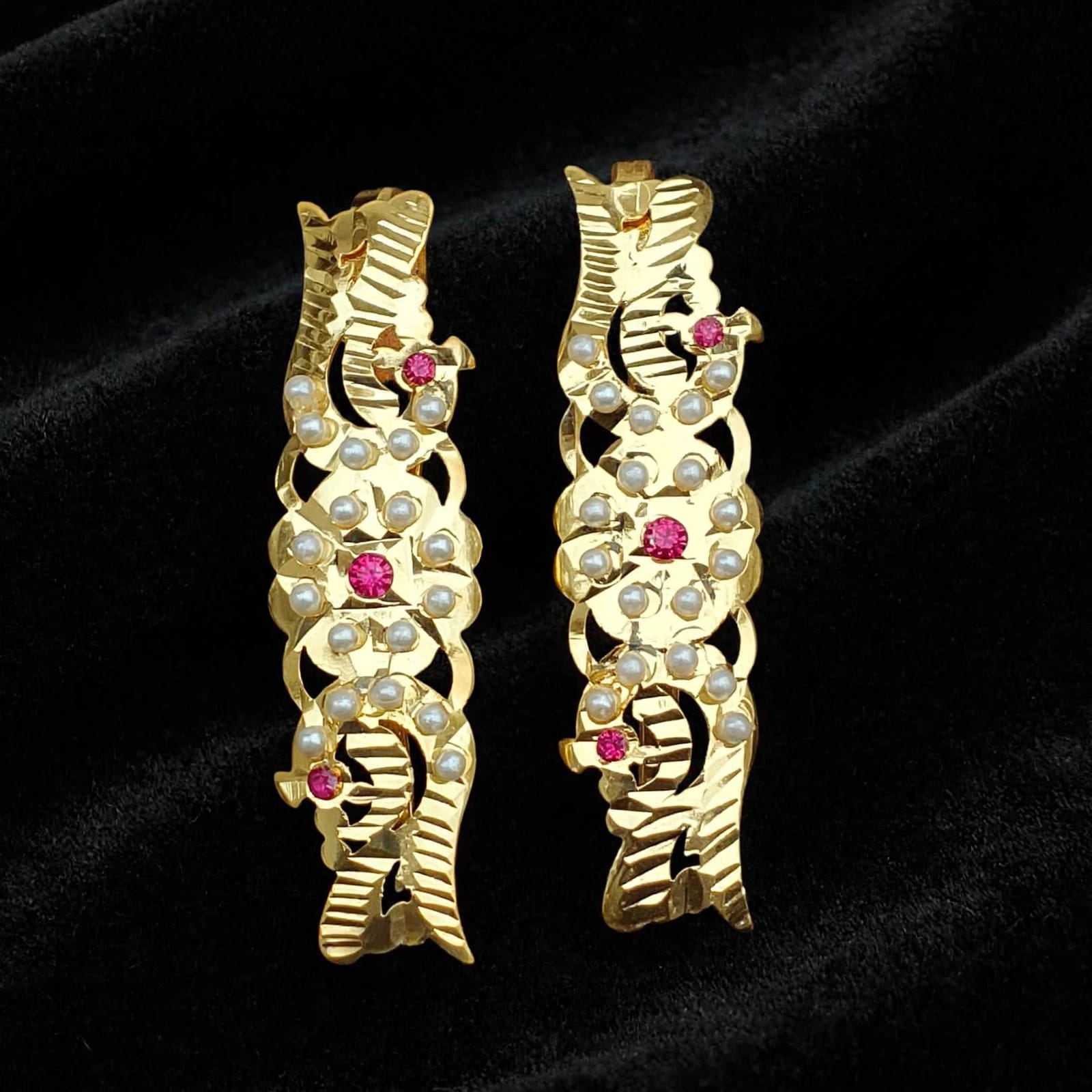 Slim Hair Clips Jewellery Pair J0790 5 J0790 1