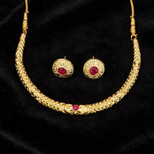 Hasli Necklace Earrings Set J0793