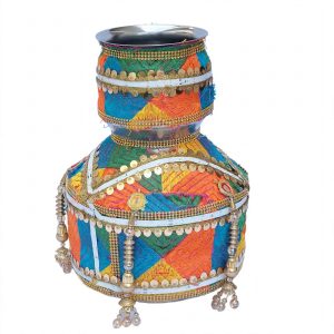 Double Jago Phulkari Decorated with LED Lights