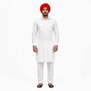 Muktsari Kurta Pajama Punjabi Custom Stitching for Men KP007
