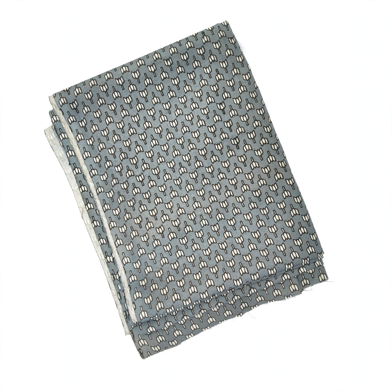Grey Printed Cotton Fabric PC651 3 PC651