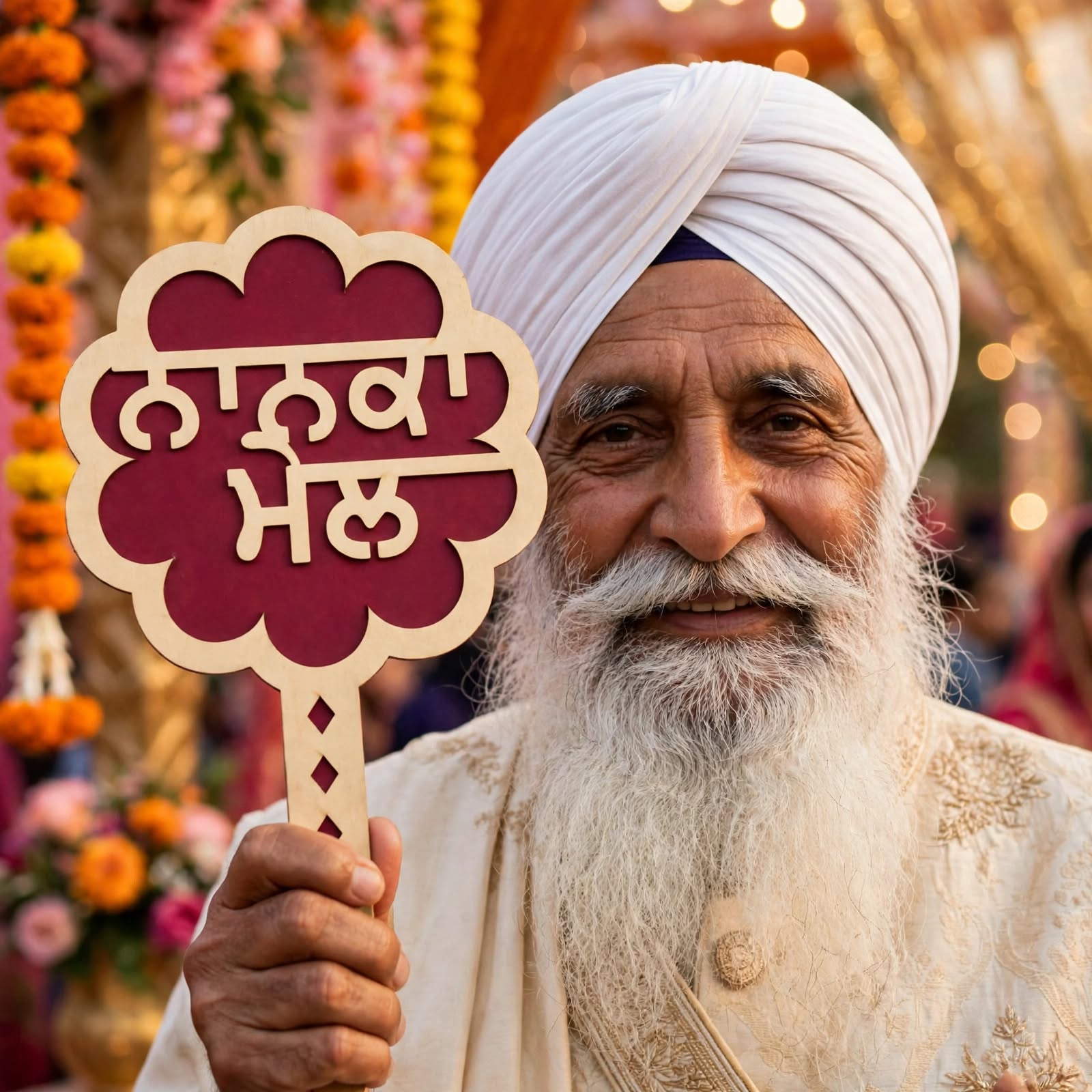 Nanka Mel Placard for Punjabi Wedding PL005 9 PL005 2