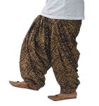 Brown Print Cotton Patiala Salwar PPS304