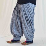 Cotton Grey Print Patiala Salwar PPS333