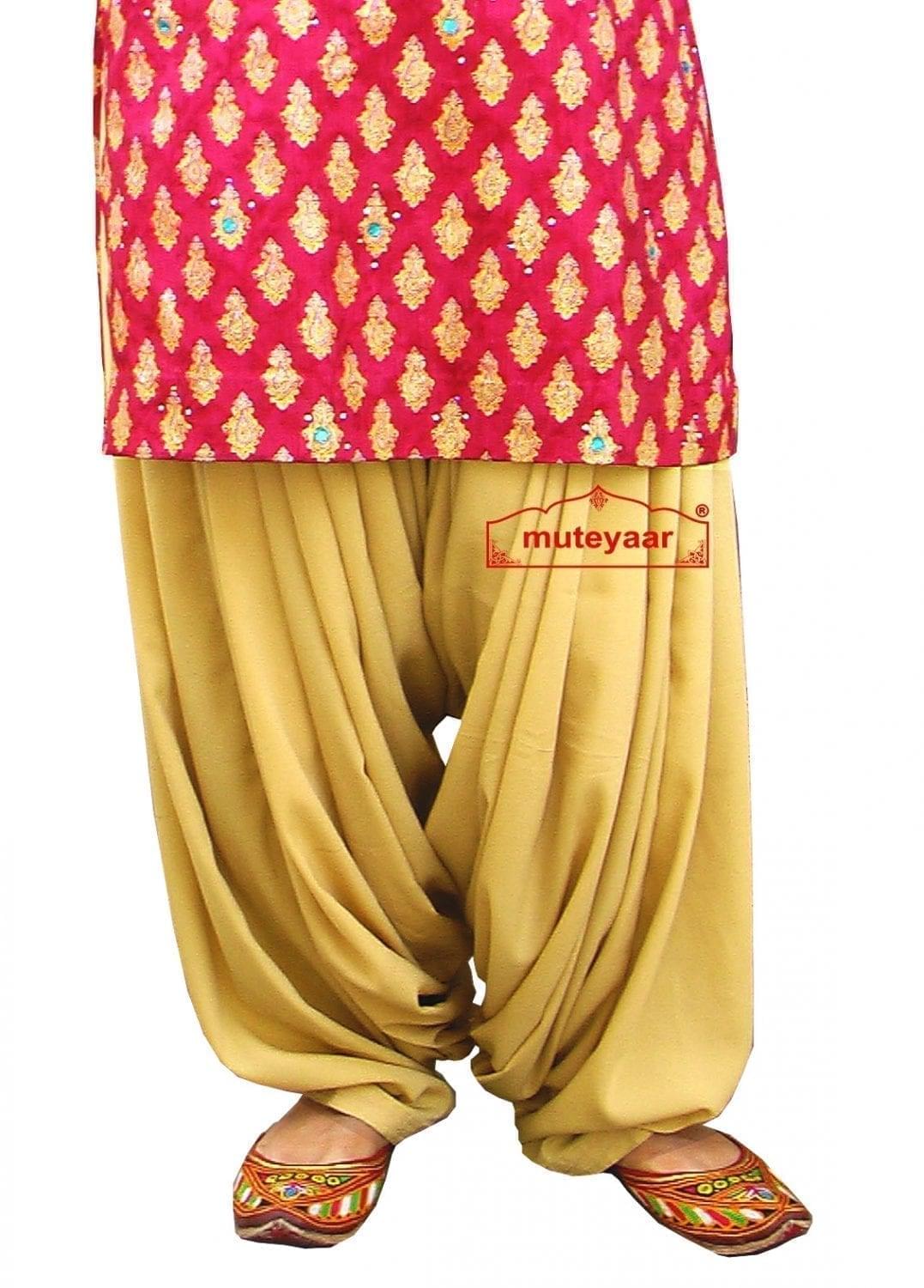 Rani Patiala Salwar with customised stitching from Patiala City !! 7 Heavy Patiala Salwar (Rani Patiala Salwar) from Patiala City !!