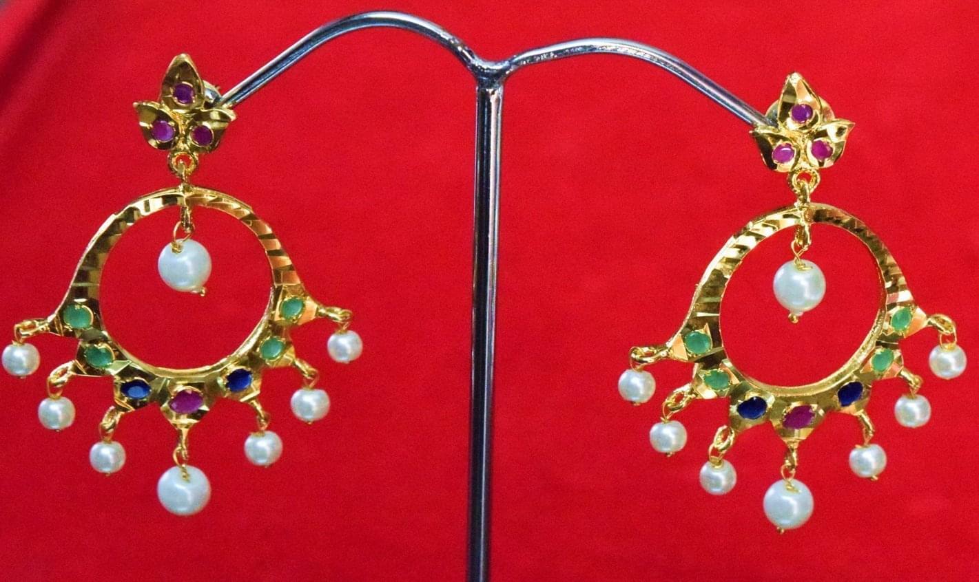 Jadau earrings J0379